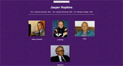 Desktop Screenshot of jasper-hopkins.info